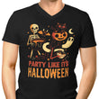 Party Like It's Halloween - Men's V-Neck