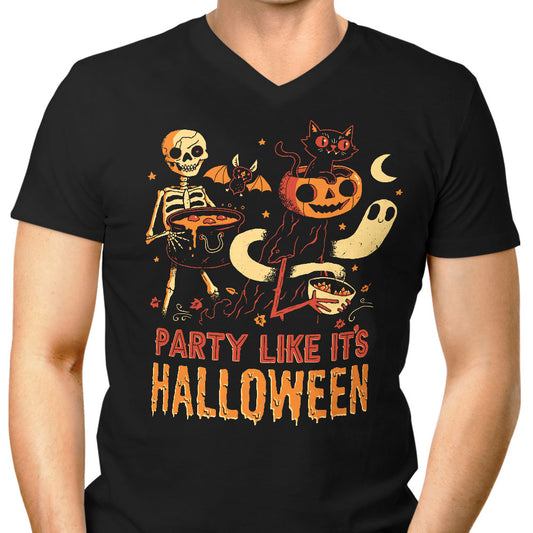 Party Like It's Halloween - Men's V-Neck