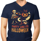 Party Like It's Halloween - Men's V-Neck