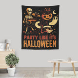 Party Like It's Halloween - Wall Tapestry