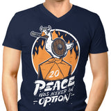 Peace Was Never an Option - Men's V-Neck