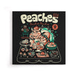 Peach Picnic - Canvas Print