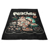 Peach Picnic - Fleece Blanket