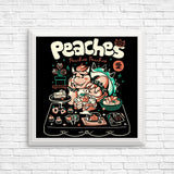 Peach Picnic - Posters & Prints