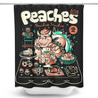Peach Picnic - Shower Curtain