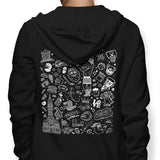 Philly Icons (Black) - Hoodie