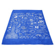 Philly Icons (Blue) - Fleece Blanket