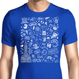 Philly Icons (Blue) - Men's Apparel