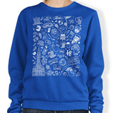 Philly Icons (Blue) - Sweatshirt