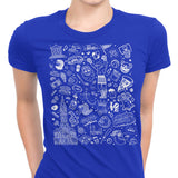 Philly Icons (Blue) - Women's Apparel