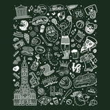 Philly Icons (Dark Green) - Women's Apparel