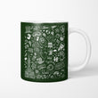Philly Icons (Dark Green) - Mug