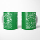 Philly Icons (Green) - Mug