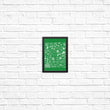 Philly Icons (Green) - Posters & Prints