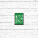Philly Icons (Green) - Posters & Prints
