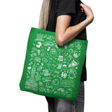 Philly Icons (Green) - Tote Bag
