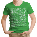 Philly Icons (Green) - Youth Apparel