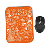 Philly Icons (Orange) - Mousepad