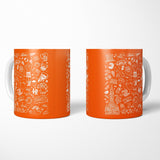 Philly Icons (Orange) - Mug