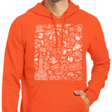 Philly Icons (Orange) - Hoodie