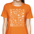Philly Icons (Orange) - Women's Apparel
