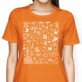 Philly Icons (Orange) - Women's Apparel