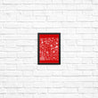 Philly Icons (Red) - Posters & Prints
