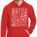 Philly Icons (Red) - Hoodie