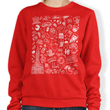 Philly Icons (Red) - Sweatshirt