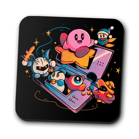 Pink Blob Game - Coasters