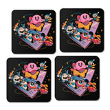 Pink Blob Game - Coasters