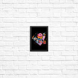 Pink Blob Game - Posters & Prints