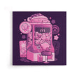 Pink Claw Machine - Canvas Print
