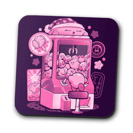 Pink Claw Machine - Coasters