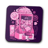 Pink Claw Machine - Coasters