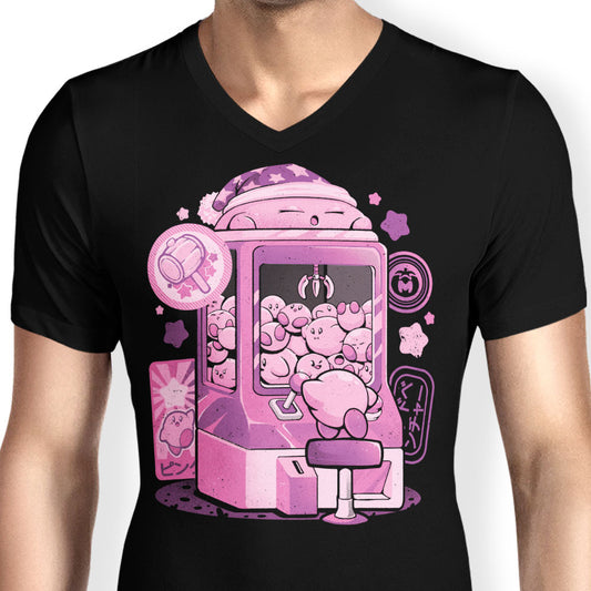 Pink Claw Machine - Men's V-Neck