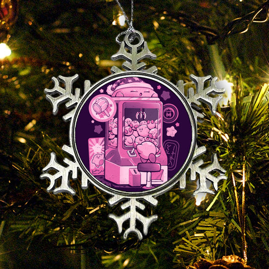 Pink Claw Machine - Ornament