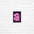 Pink Claw Machine - Posters & Prints