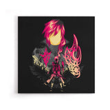 Pink Lightning - Canvas Print