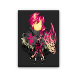 Pink Lightning - Canvas Print