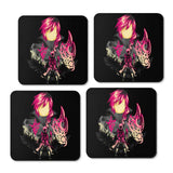 Pink Lightning - Coasters
