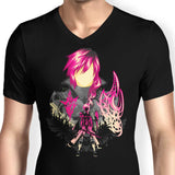 Pink Lightning - Men's V-Neck