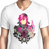 Pink Lightning - Men's V-Neck