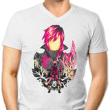 Pink Lightning - Men's V-Neck