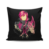 Pink Lightning - Throw Pillow