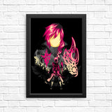 Pink Lightning - Posters & Prints