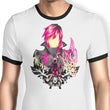 Pink Lightning - Ringer T-Shirt