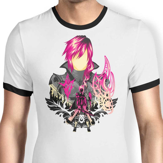 Pink Lightning - Ringer T-Shirt