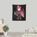 Pink Lightning - Wall Tapestry