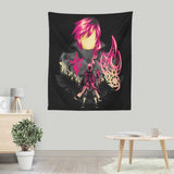 Pink Lightning - Wall Tapestry
